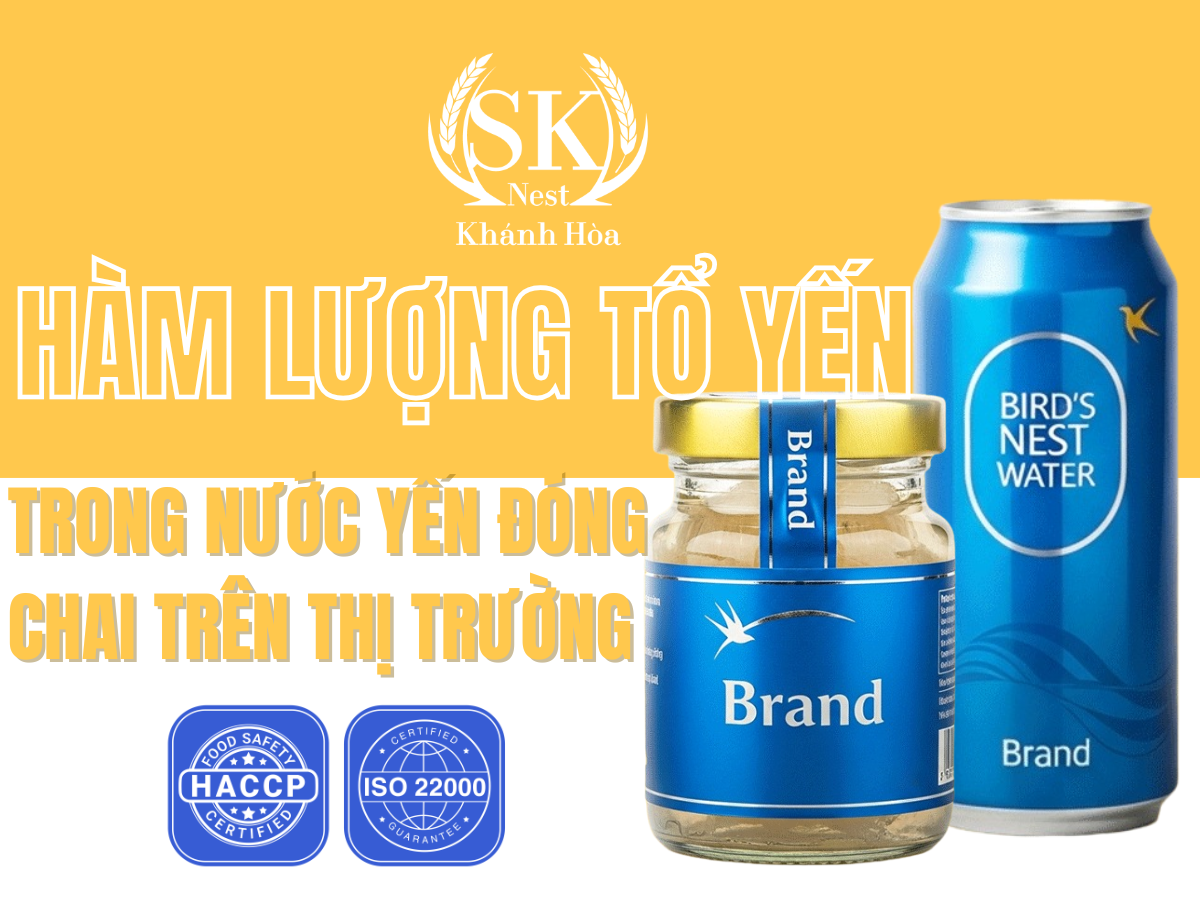 phương pháp đánh giá hàm lượng tổ yến, tiêu chuẩn đánh giá chất lượng nước yến, cách kiểm tra tổ yến thật trong nước yến, hàm lượng tổ yến trong nước yến đóng chai, nước yến đóng chai có bao nhiêu tổ yến, nhà máy gia công yến đạt chuẩn xuất khẩu, axit sialic trong tổ yến là gì, phương pháp phân tích axit sialic tổ yến