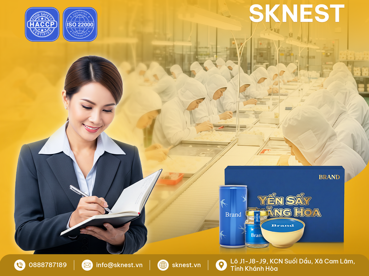 Quy Trình Làm Sạch Yến Cải Tiến 