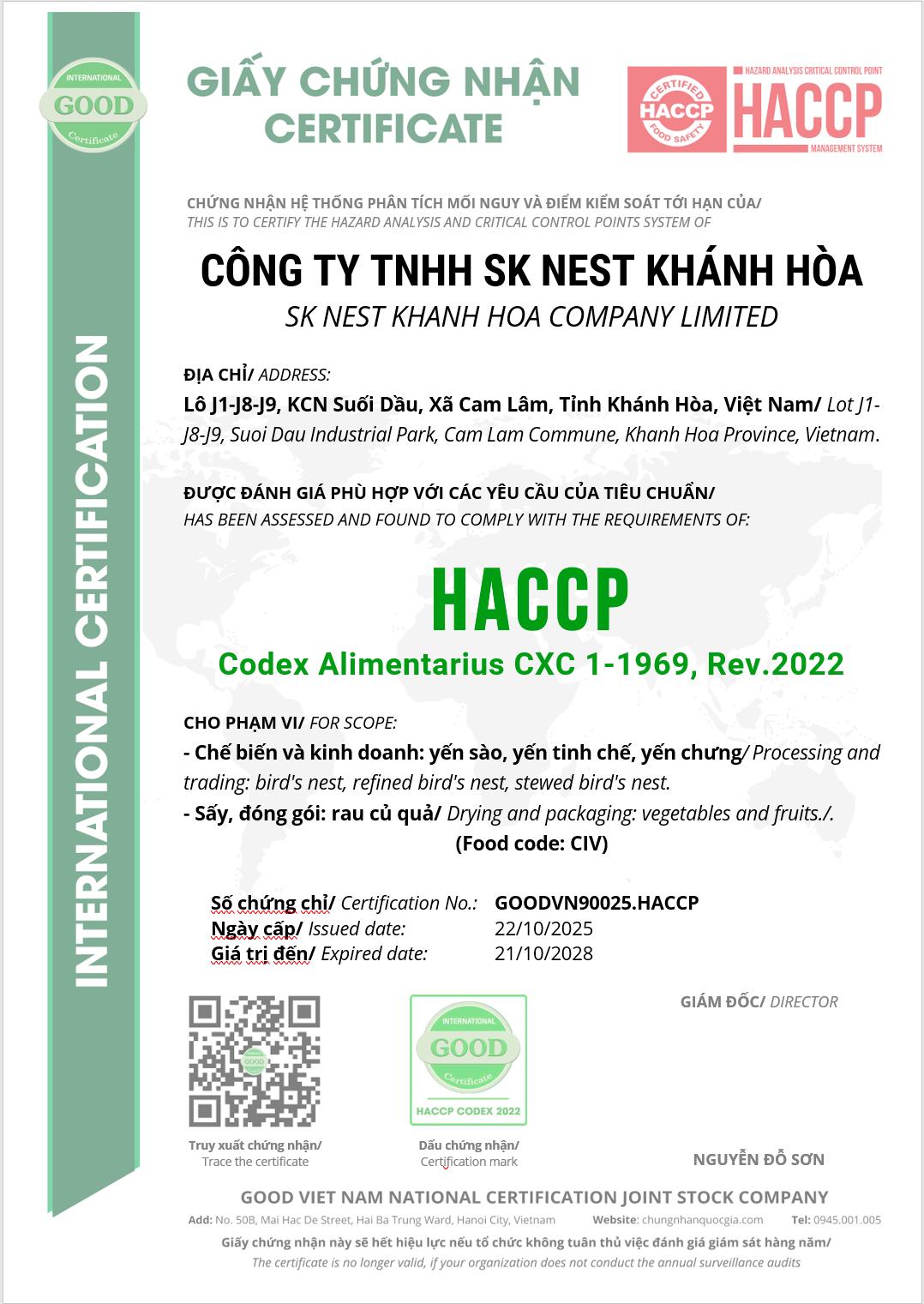yen sao, yen sao khanh hoa, gia công yến sao, khanh hoa, gia công yến hũ, gia cong, so sánh ISO 22000 và HACCP, ISO 22000 vs HACCP, ISO 22000 là gì, HACCP là gì, tiêu chuẩn an toàn thực phẩm, ISO 22000, HACCP, điểm giống và khác nhau giữa ISO 22000 và HACCP