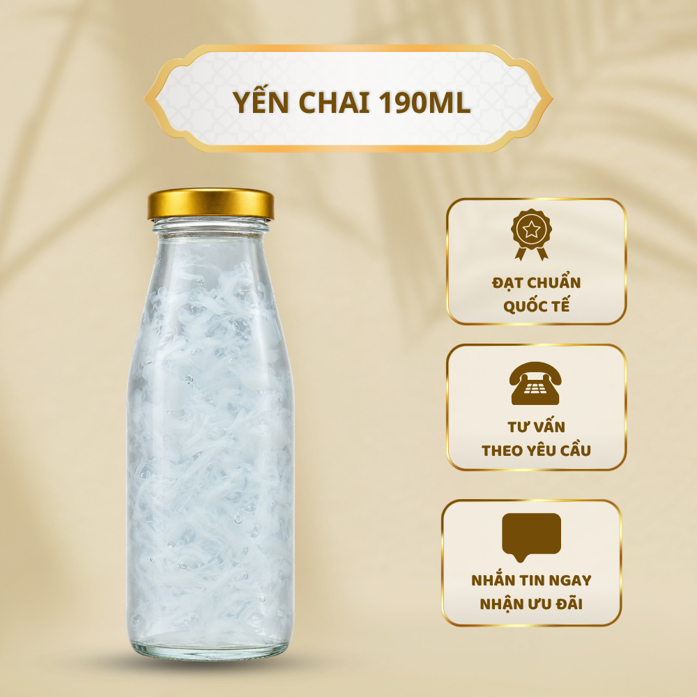 Yến chai 190ml