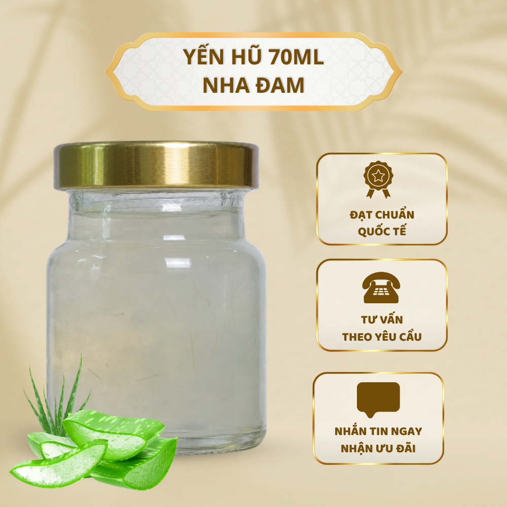 Yến Hũ 70ml - Nha Đam